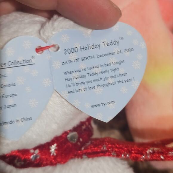 Lot of 22 TY Beanie Babies Bears & Animals Peace Erin The End Holiday Frog Tiger - Picture 10 of 10